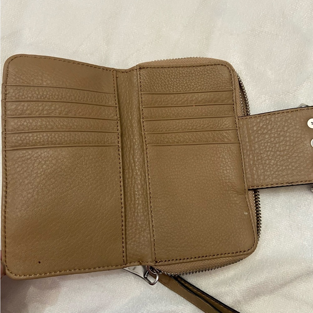Aimee Kestenberg Tan Wristlet Wallet 2328 - Picture 8 of 10